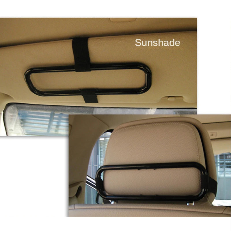 Car Holder Paper Napkin Box Portable Mount Organizer Hanging Tissue Box