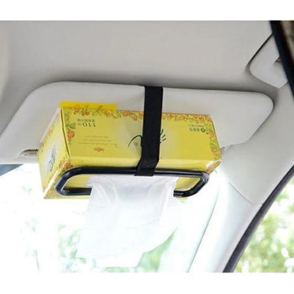 Car Holder Paper Napkin Box Portable Mount Organizer Hanging Tissue Box