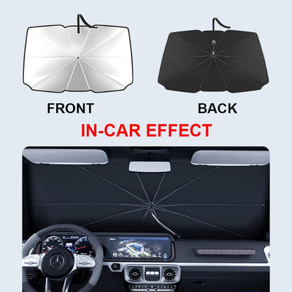 Car Umbrella Sunshade Elbow Window Sunshade Sunscreen Heat Insulation