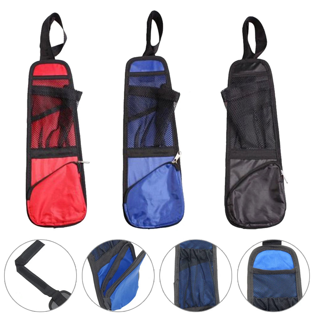 Car General Waterproof Fabric Seat Side Organizer Hanging Storage Bag