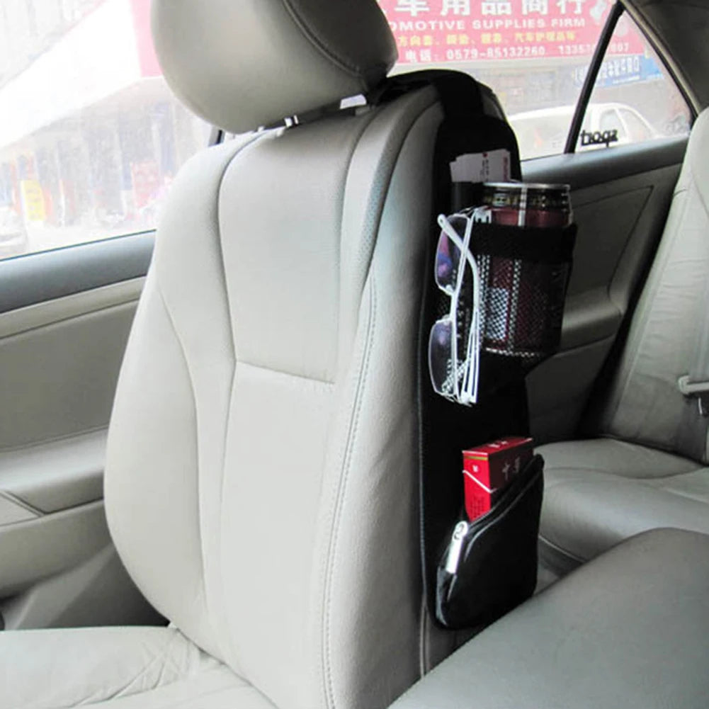 Car General Waterproof Fabric Seat Side Organizer Hanging Storage Bag