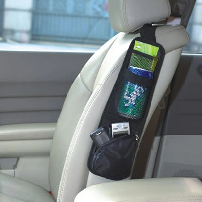 Car General Waterproof Fabric Seat Side Organizer Hanging Storage Bag