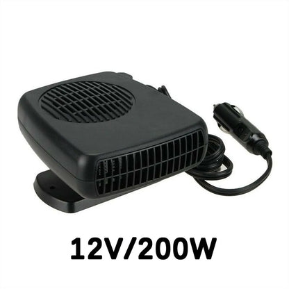 12/24V 200W Portable Auto Car Heater Defroste  ABS Heating Cooling Fan