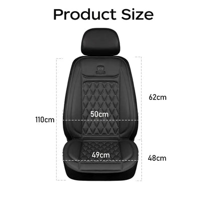 12/24v  Car Heated Seat Cover 30' Fast Heated Seat Protector Cushion