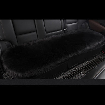 Artificial Wool Car Seat Cushion Winter Plush Auto Seat Cloak Universal Warm Car Seat Cover