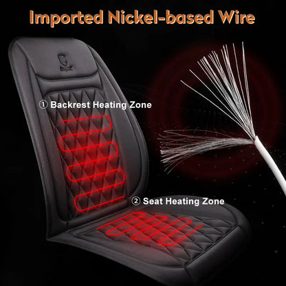 12/24v  Car Heated Seat Cover 30' Fast Heated Seat Protector Cushion