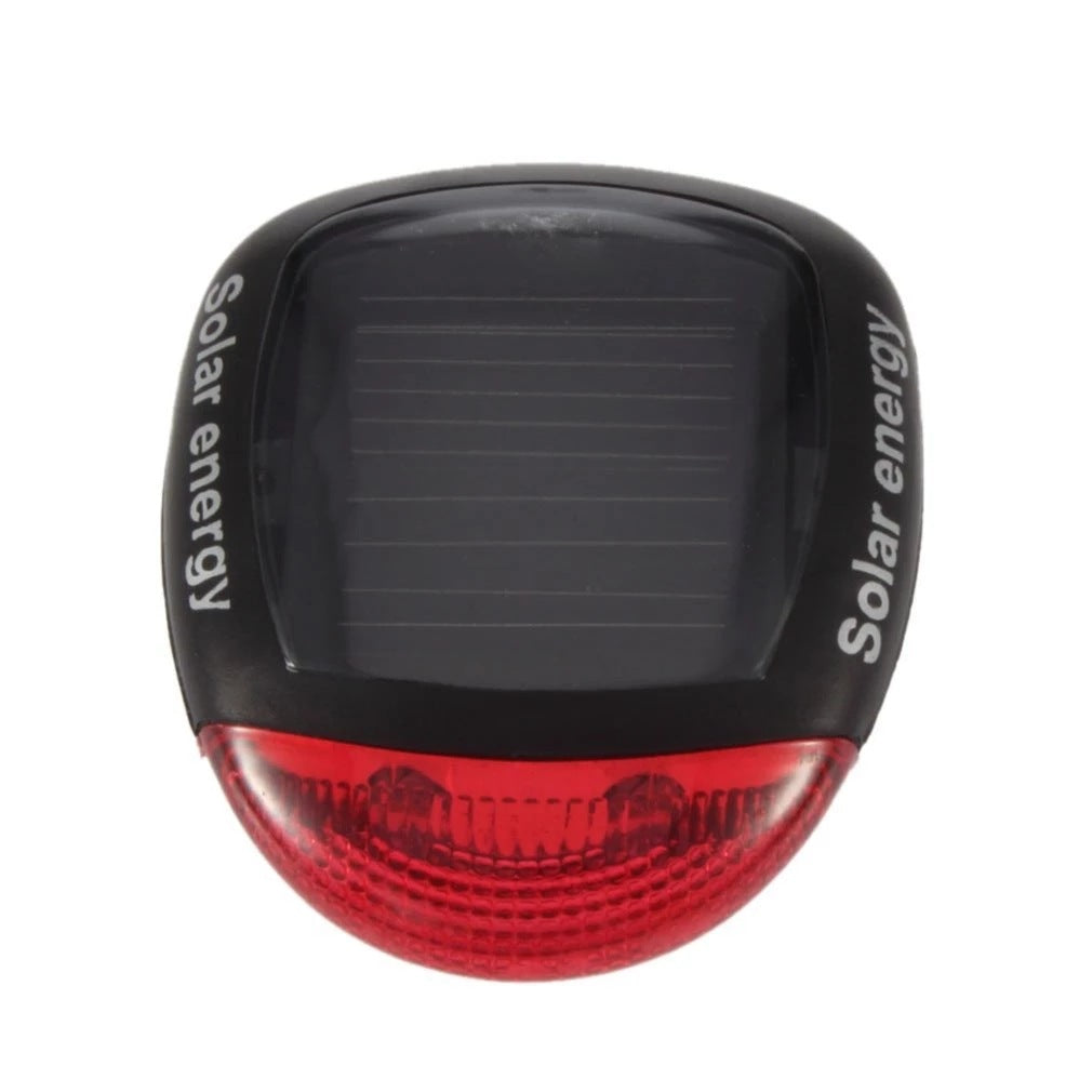 Mountain Bike Solar Taillight Charging Road Night Riding Flashing Frog Warning Light