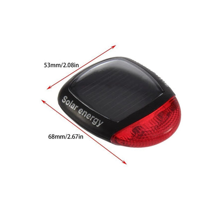 Mountain Bike Solar Taillight Charging Road Night Riding Flashing Frog Warning Light