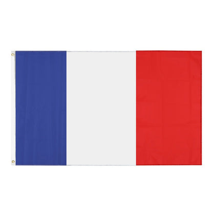 World Countries Polyester Flag Banner Home Decor 2 Pack