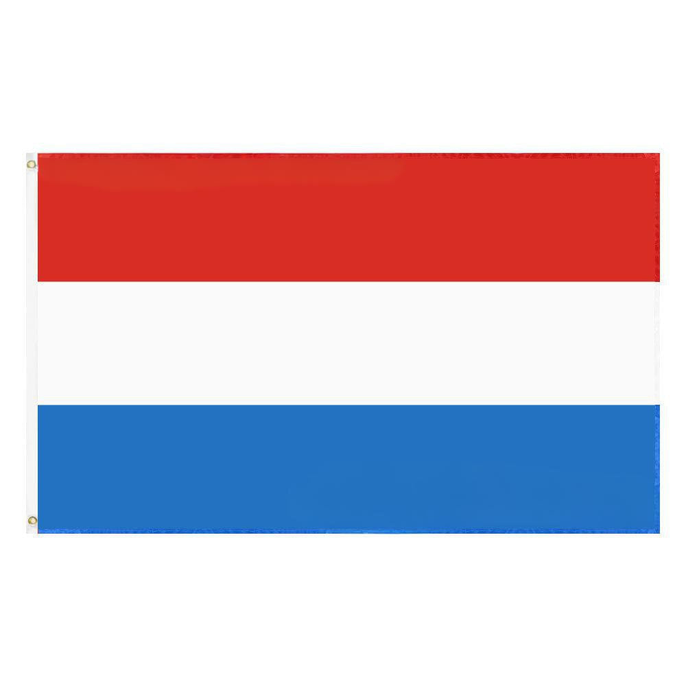 World Countries Polyester Flag Banner Home Decor 2 Pack