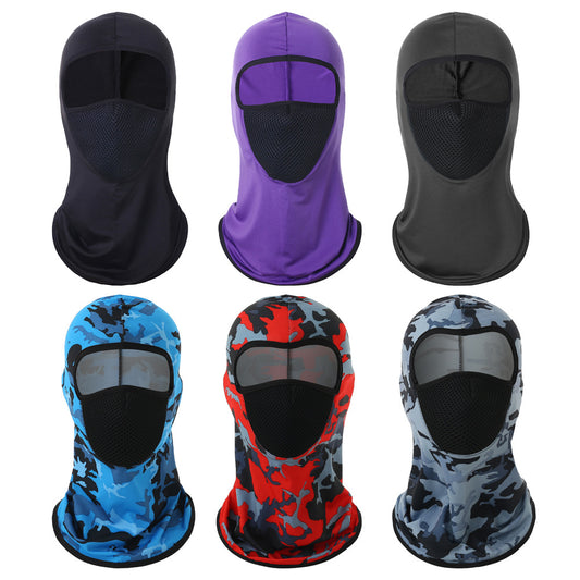 Camping Face Sun Protection Balaclava Sports Thin Cycling Mask
