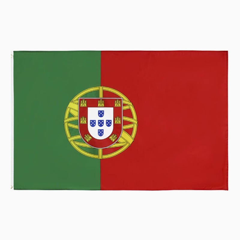 World Countries Polyester Flag Banner Home Decor 2 Pack