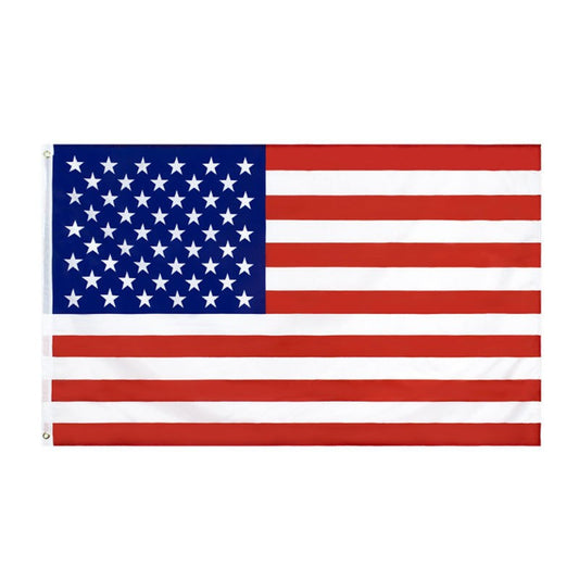 World Countries Polyester Flag Banner Home Decor 2 Pack