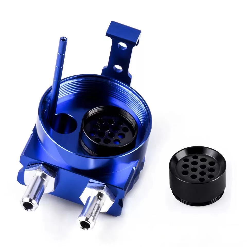 Car Modification Oil Pot with Air Filter Breathable Oil Flat Head