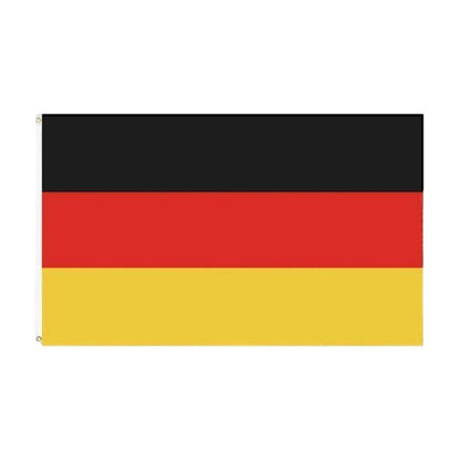 World Countries Polyester Flag Banner Home Decor 2 Pack