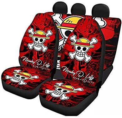 Car King Skull Print All-inclusive Seat Cushion Cover
