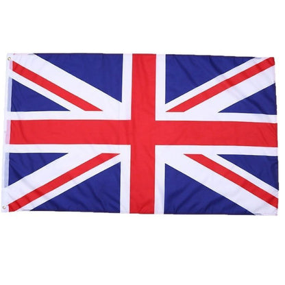 World Countries Polyester Flag Banner Home Decor 2 Pack
