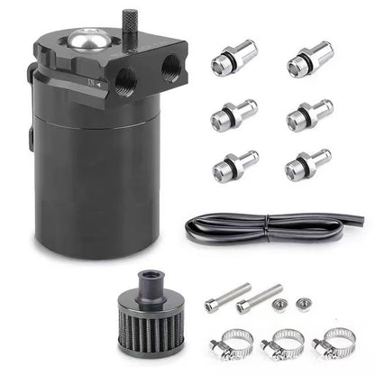Car Modification Oil Pot with Air Filter Breathable Oil Flat Head
