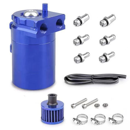 Car Modification Oil Pot with Air Filter Breathable Oil Flat Head