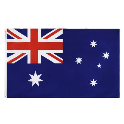 World Countries Polyester Flag Banner Home Decor 2 Pack
