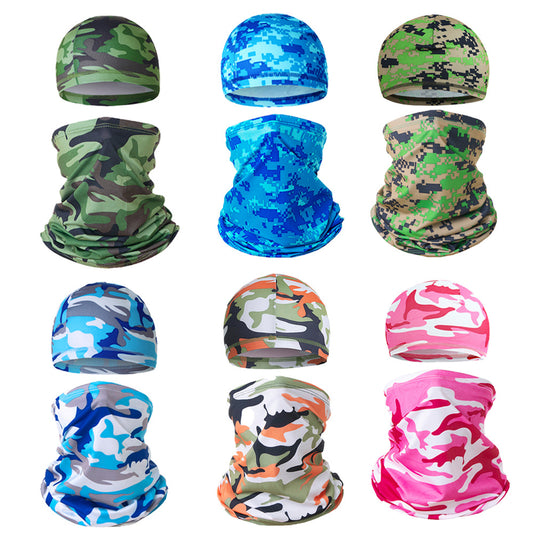 Summer Sweat-absorbing Outdoor Sports, Fishing, Cycling, Cold Feeling, Anti-ultraviolet Scarf
