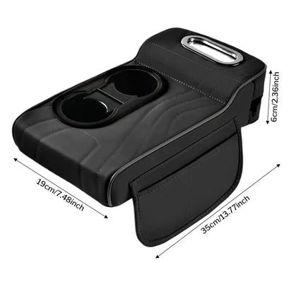 Car Armrest Cover Heightening Pad Storage Organizer