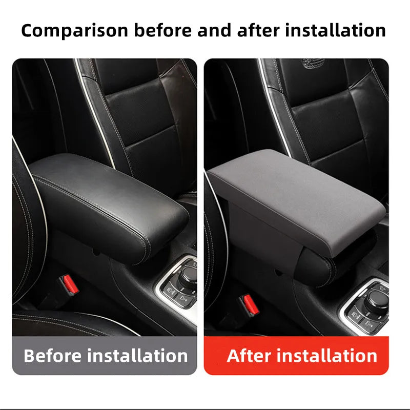 Car Armrest Box Height Pad Universal Memory Foam Height Pad