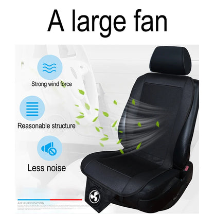 Air Seat Cushion With The Fan Blowing Cool Summer Ventilation Cushion Seat Cushion