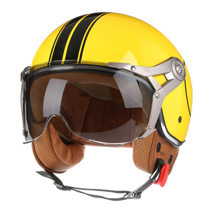 Motorcycle Helmet Vintage Chopper Bike Scooter 3/4 motorcycle Helmet