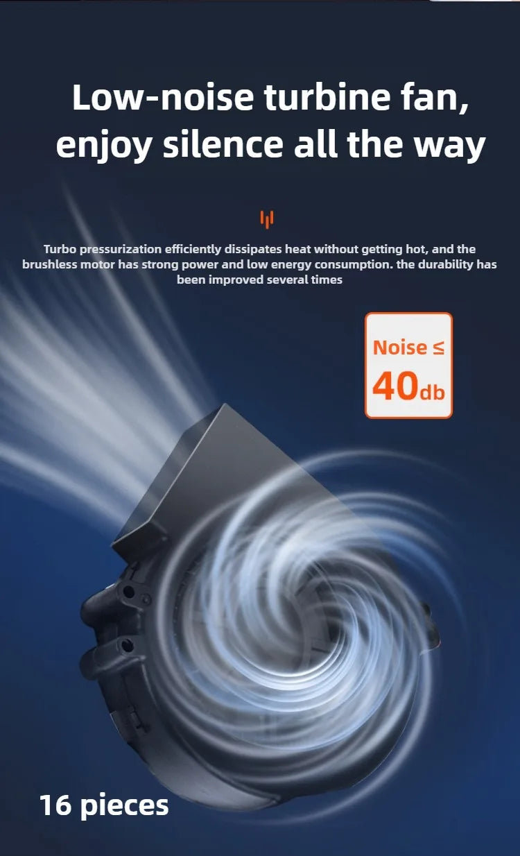 Car 12V/24V Universal Ventilated Seat Cooling 12 Fans Cushion