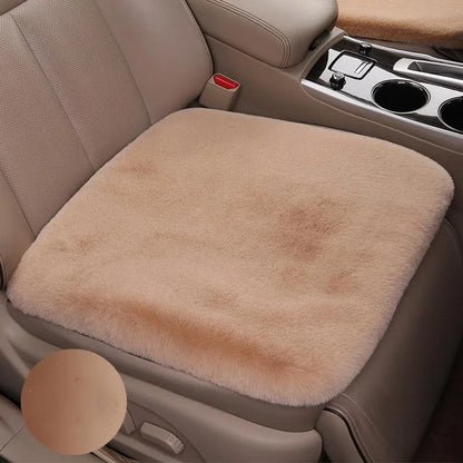 Universal Car Front Seat Plush Winter Warm Soft Seat Cushion