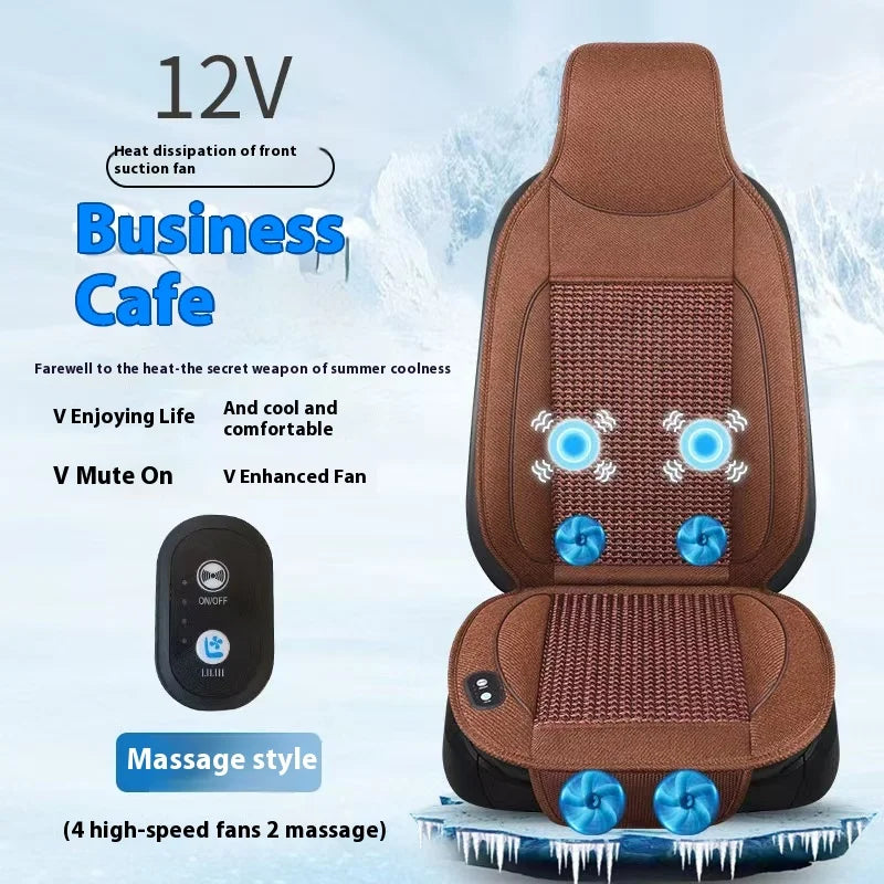 12V Summer Cool Cushion Seat Ventilation Car Cushion Air Conditioning Cooling