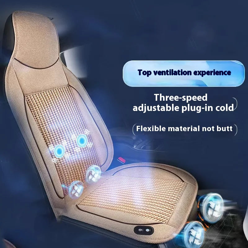 12V Summer Cool Cushion Seat Ventilation Car Cushion Air Conditioning Cooling