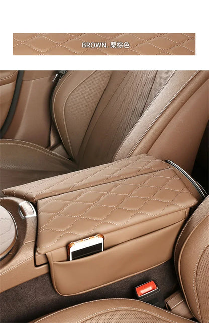 Car Center Console Armrest Box Cover Pad Organizer For Mercedes Benz E Class