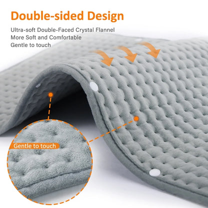 Electric Blanket 9-level Adjustment Warming Mattress 4-Speed Timing Automatic Heating Pad