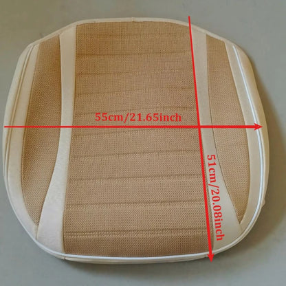 Car Breathable Business Soft Linen Fabric Seat Covers