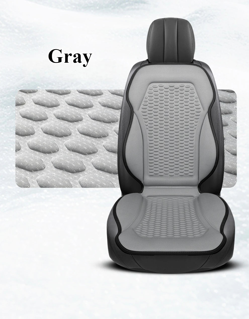 3D Textured Breathable Cooling Summer Car Seat Cushions
