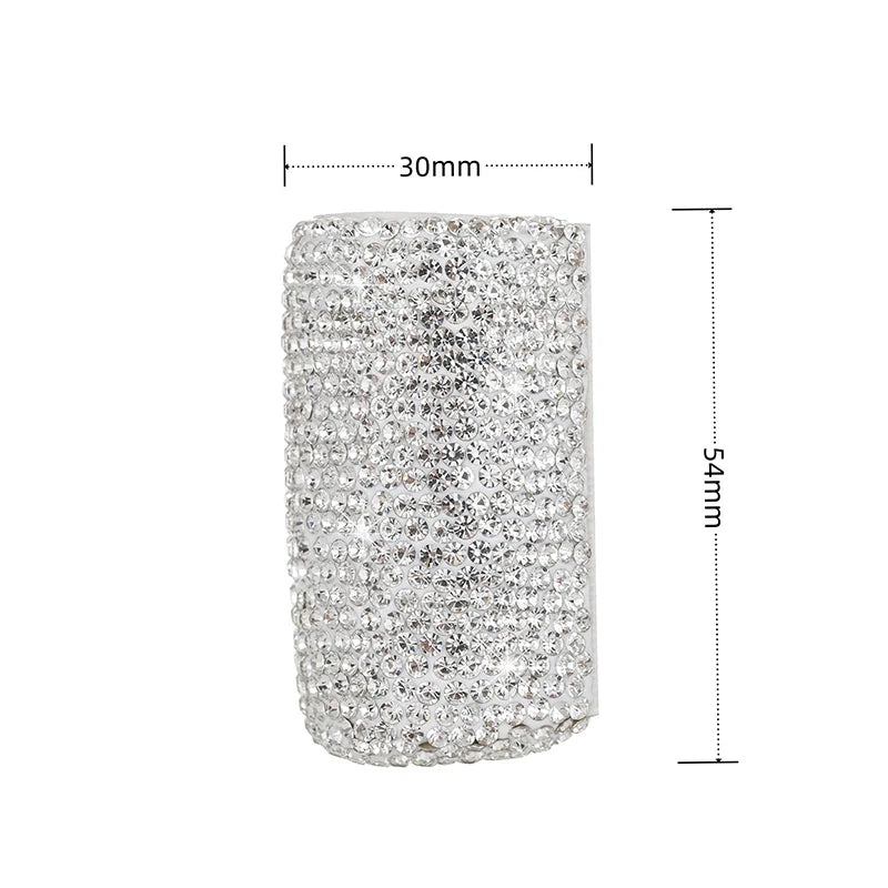 Car Lip Balm Holder Fashion Bling  Insulating Crystal Rhinestone Organizer