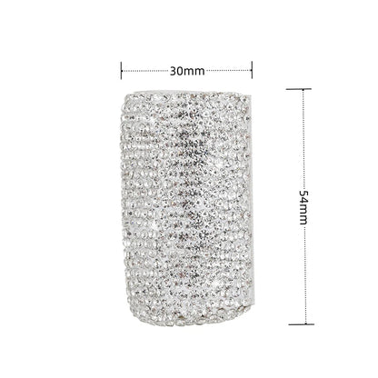 Car Lip Balm Holder Fashion Bling  Insulating Crystal Rhinestone Organizer