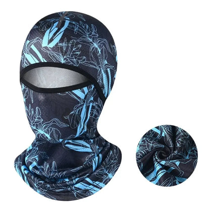 Motorcycle Cycling Summer Cool Ice Silk Full Face Sun Anti-UV Protection Face Cover Masks