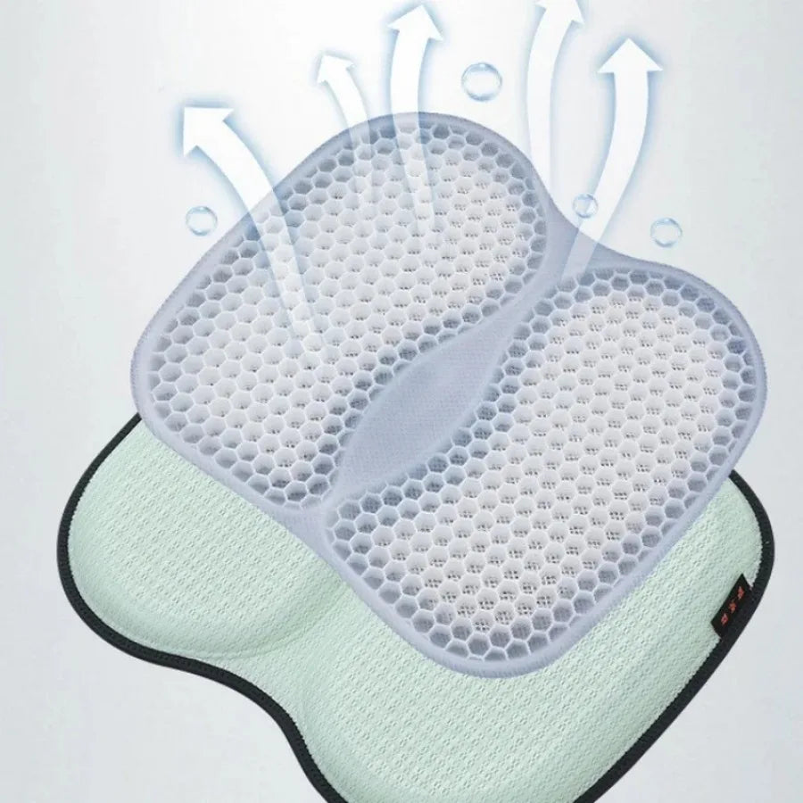 Car Summer Seat Breathable Cooling Ventilation Gel Pad Cushion