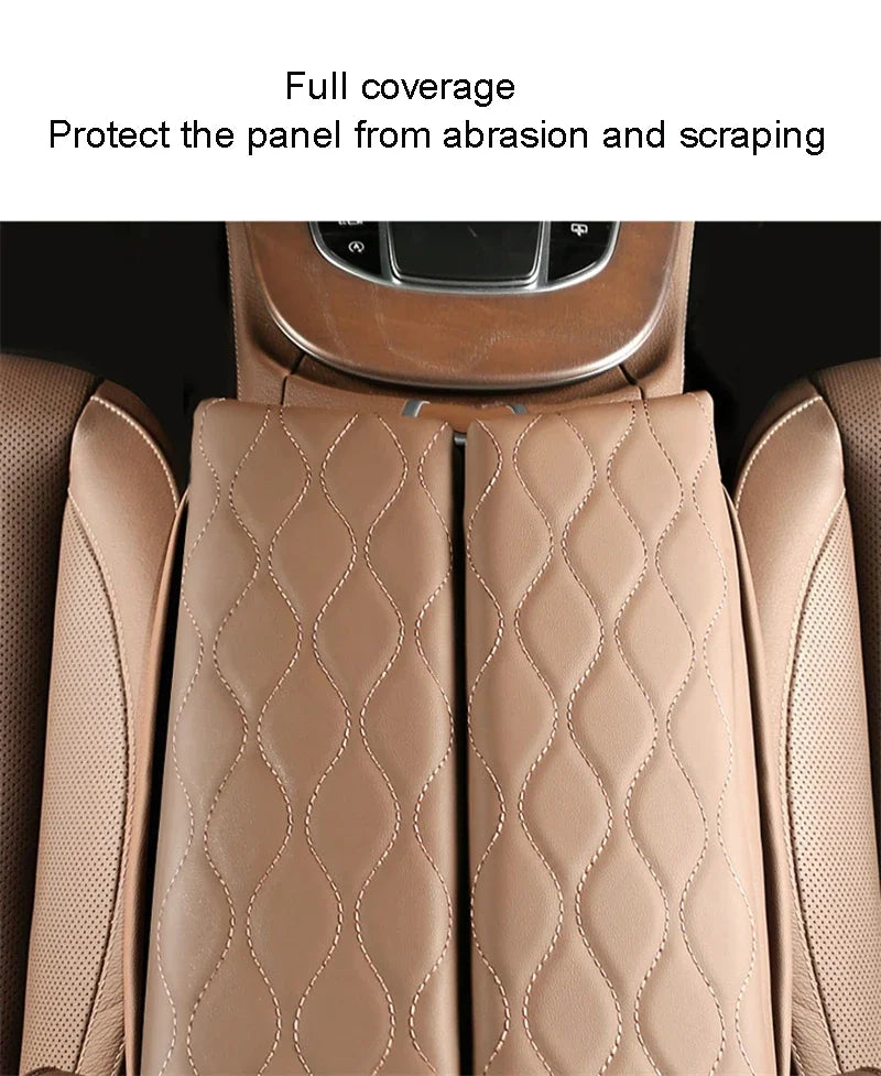 Car Center Console Armrest Box Cover Pad Organizer For Mercedes Benz E Class