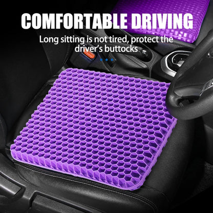 Car Gel Seat Summer Breathable Honeycomb Cushion