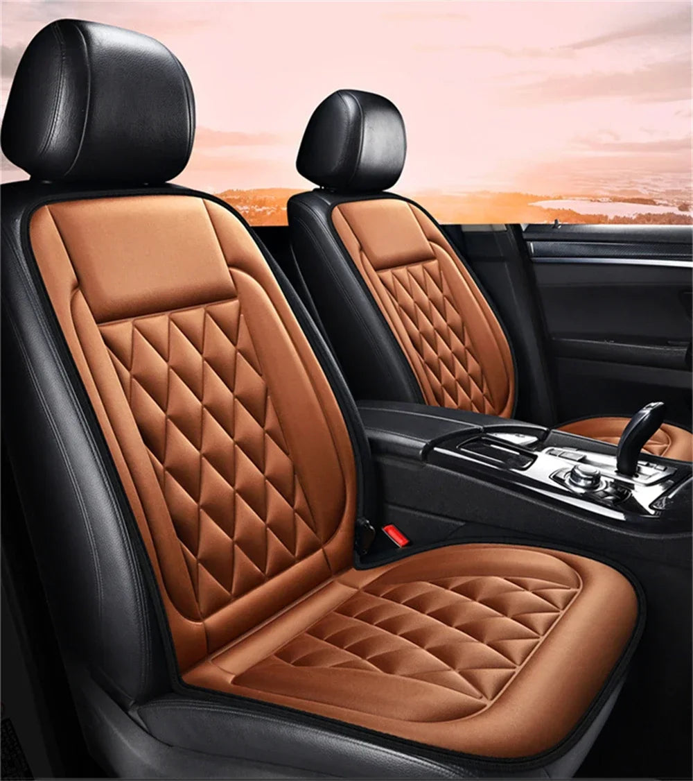Car Winter Seat Heating 12V Thermal Winter Cushion 2PCS