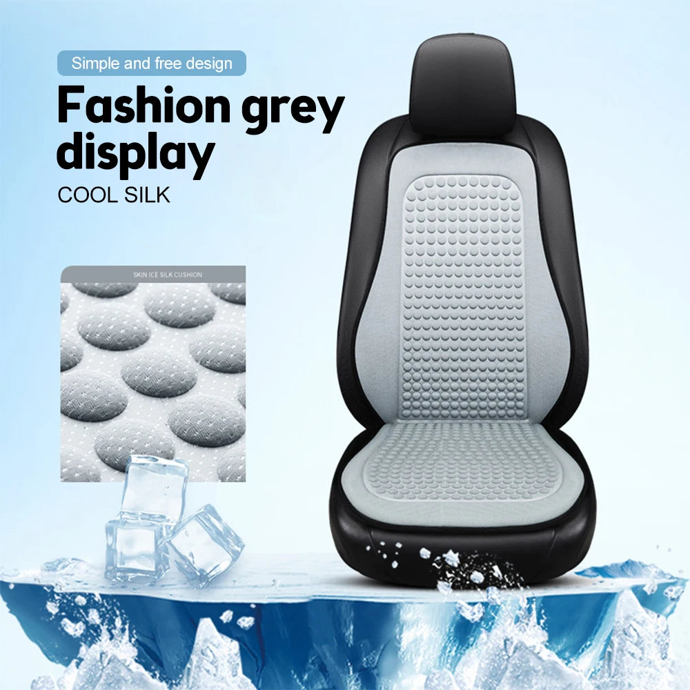 Car Summer Cool Ice Silk Seat Cover Cushion