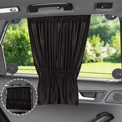 2Pcs Car Heat Insulation Sunshade Sun Protection Side Window Curtain