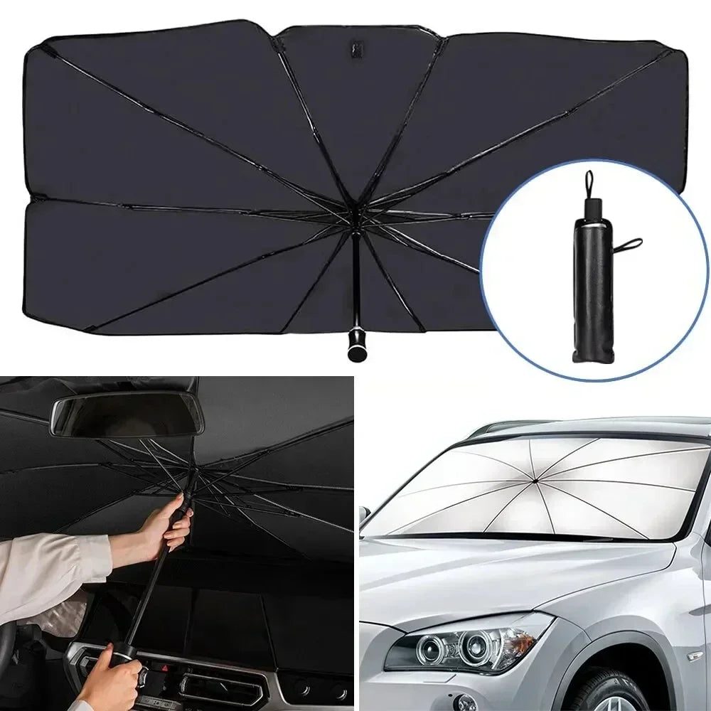 Car Sunshade Umbrella UV Summer Sun Protection