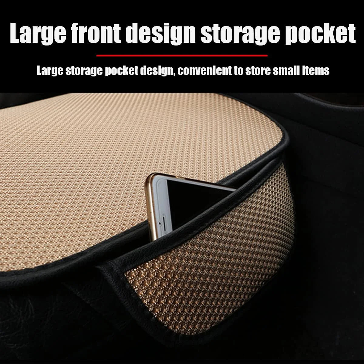 Car Summer Cool Seat Cushion Breathable Comfort Covers