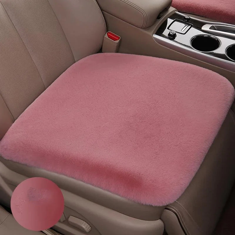 Universal Car Front Seat Plush Winter Warm Soft Seat Cushion