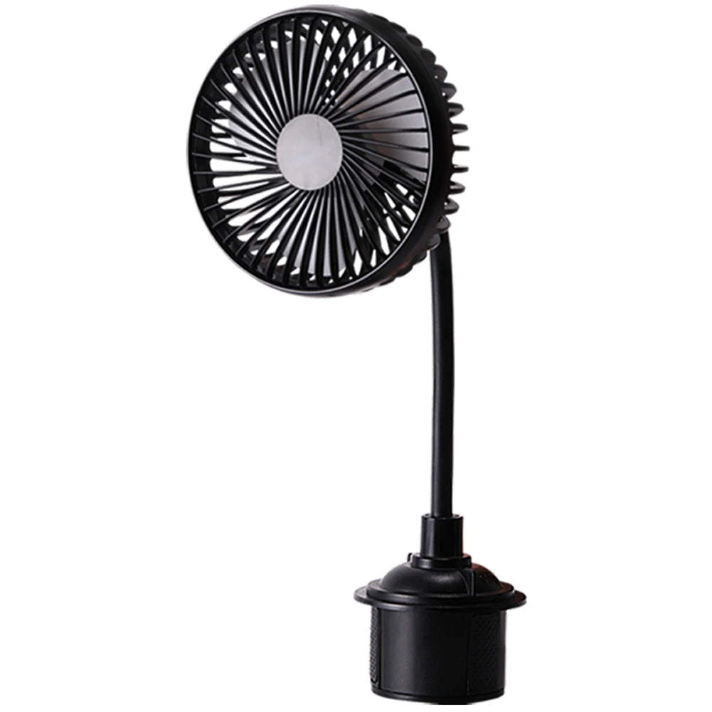 Car USB 3 Speed Powerful Quiet Rotatable Cooler Fan